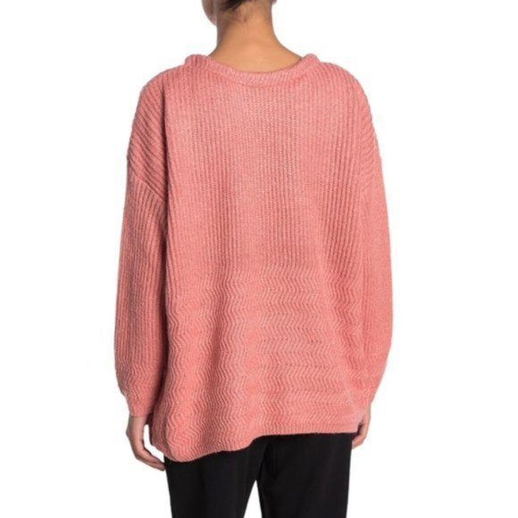 NWT FRNCH | Long Sleeve Pullover Sweater - Picture 2 of 2